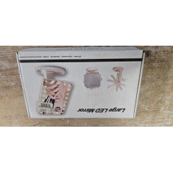 LED Kozmetičko Podesivo Ogledalo 21.8x17 cm, 22 LED | Outlet BGD