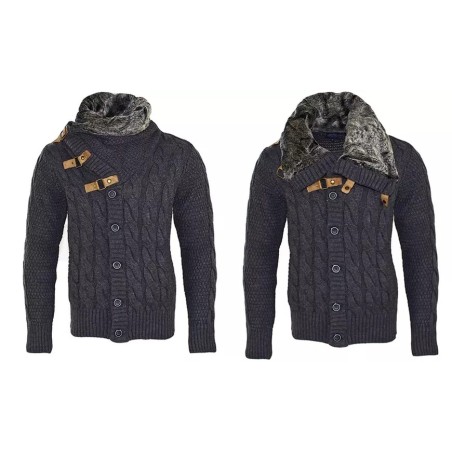 Carisma kardigan sa šal kragnom teddy postava S | Outlet BGD
