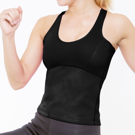 Sauna majica crna S/M neopren poliester | Outlet BGD