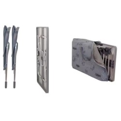 Crespo FRA611966 Valencia Set Sto I Dve Stolice, Antracit | Outlet BGD