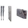 Crespo FRA611966 Valencia Set Sto I Dve Stolice, Antracit | Outlet BGD