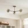 Moderna trokraka plafonjera Loistaa Kjul outlet