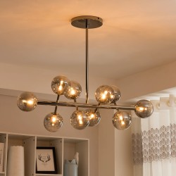 Loistaa Kjul siva LED plafonska lampa sa deset krakova outlet