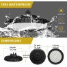 Industrijska spot lampa 300 W, 30000 lm G086 | Outlet BGD