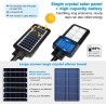 LEDMO 300 W solarni LED reflektor, 56.6x38.9x11.1 cm | Outlet BGD
