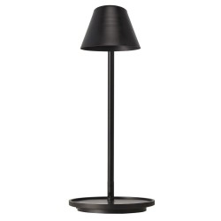 Nordlux DFTP Stay moderna crna LED stona lampa sa USB priključkom i touch prigušivačem svetla