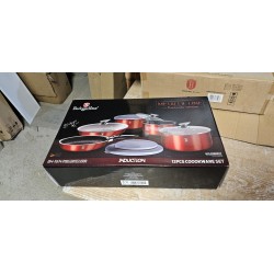 Berlinger Haus BH-1674 Set 12/1 | Metallic Burgundy | Turbo Indukcija D239 | Outlet BGD
