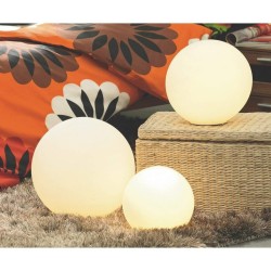 Fischer & Honsel Kugel Opal Stona Lampa 25cm - E27