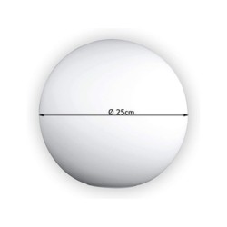 Fischer & Honsel Kugel Opal Stona Lampa 25cm - E27
