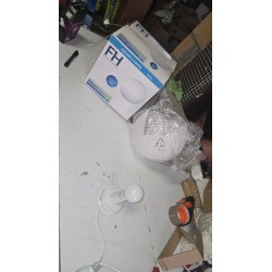 Fischer & Honsel Kugel Opal Stona Lampa 25cm - E27