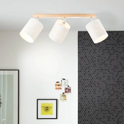 OUTLET Brilliant Galance Spot Lampa | Drvo Breze i Tekstil | Outlet Bgd