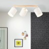 OUTLET Brilliant Galance Spot Lampa | Drvo Breze i Tekstil | Outlet Bgd