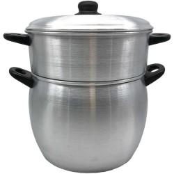 Kitchen Move Meknes Lonac za Kuskus 12L | Aluminijum | Indukcija