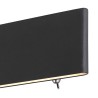 Globo Siegfried 41751-8B Zidna Lampa | LED 8W Crna | 3000K