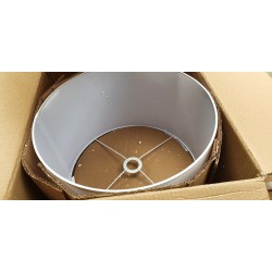 Fischer & Honsel Wotan Podna Lampa - Bela Tkanina 160cm