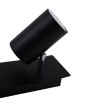Briloner Run Dupla Spot Lampa 2xGU10 Crna | Outlet BGD