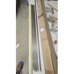 Metalna Garnišna 240 cm (2x120 cm) | Inox Izgled | Ø 16 mm