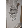 Metalna Garnišna 240 cm (2x120 cm) | Inox Izgled | Ø 16 mm