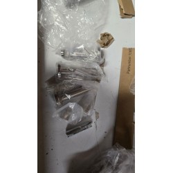 Metalna Garnišna 240 cm (2x120 cm) | Inox Izgled | Ø 16 mm