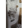 Metalna Garnišna 240 cm (2x120 cm) | Inox Izgled | Ø 16 mm