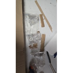 Metalna Garnišna 240 cm (2x120 cm) | Inox Izgled | Ø 16 mm