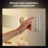 Philips Hue White Ambiance Aurelle pametni kvadratni LED panel sa uključenim bežičnim dimer prekidačem