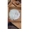 SpotLight California okrugla plafonjera 30 cm sa belim mlečnim staklom, outlet stanje sa polomljenim staklom