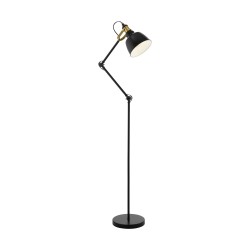 EGLO Thornford 49524 podna lampa 149,5 cm E27 crna bronzana