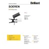 Brilliant Soeren LED Lampa sa Štipaljkom 18cm | Outlet BGD