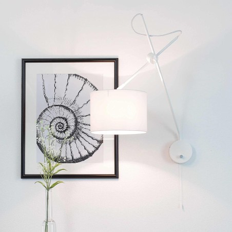 xxl-zidna-lampa-le-viper-bela-podesiva-ruka-outlet-5