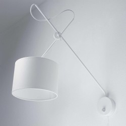 xxl-zidna-lampa-le-viper-bela-podesiva-ruka-outlet-7