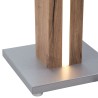 Nemačka luksuzna podna lampa Nino Leuchten Forest od prirodnog hrastovog furnira i tekstila