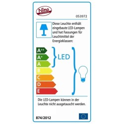 Nemačka luksuzna podna lampa Nino Leuchten Forest od prirodnog hrastovog furnira i tekstila