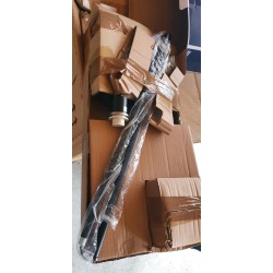 Crna Nordlux Ray Single podna lampa od metala sa podesivom glavom i okruglim postoljem