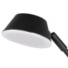 Crna Trio Reality Haora LED podna lampa sa glavnim fluter svetlom i usmerivim čitalačkim krakom