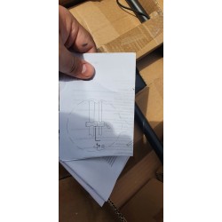 Moderna crna LED podna lampa Trio Haora sa svetlom za čitanje i dimerom na dodir