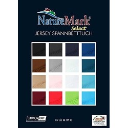 Premium elastični pamučni čaršav antracit boje NatureMark za vodene i BoxSpring krevete outlet