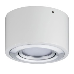 Nemačka nadgradna LED spot lampa Paulmann Argun od brušenog aluminijuma sa nagibom od 50 stepeni
