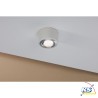 Nemačka nadgradna LED spot lampa Paulmann Argun od brušenog aluminijuma sa nagibom od 50 stepeni