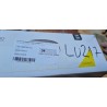 Trio Lugano LED Plafonjera 30cm | Siva Tkanina