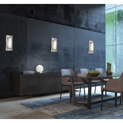 Fischer & Honsel Calais Zidna LED Lampa - Antičko Srebrna | 1100lm