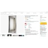 Fischer & Honsel Calais Zidna LED Lampa - Antičko Srebrna | 1100lm