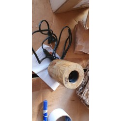 SPOT Light Trabo cilindrična stona lampa od punog borovog drveta sa E27 grlom
