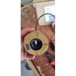 SPOT Light Trabo cilindrična stona lampa od punog borovog drveta sa E27 grlom