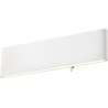 Globo Siegfried LED zidna lampa 29,5 cm bela 12W gore dole