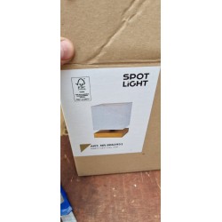 Moderna stona lampa SpotLight Marty sa bazom od punog borovog drveta i tekstilnim abažurom