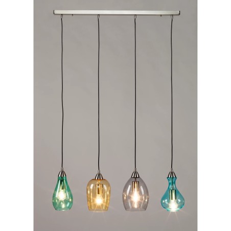 Loistaa Cambo linearna visilica 4xE27 metal i staklo outlet