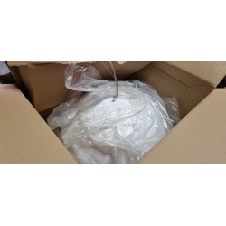 Eglo Gaetano I Visilica Ø53 cm | Bela Srebrna I E27