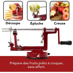 Baumalu 45009 Ljuštilica Jabuka 3-u-1 Bordo | Outlet BGD