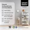 Set od 5 transparentnih SmartStore plastičnih kutija za odlaganje sa kopčama zapremine 3 litra